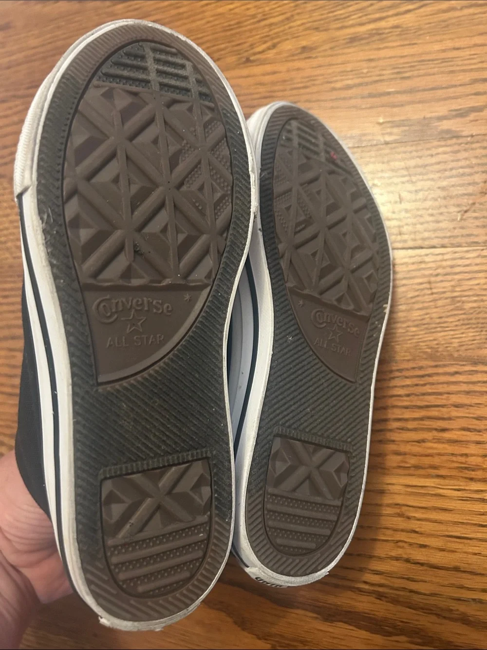 Converse Kids Black and White High-Top Sneakers